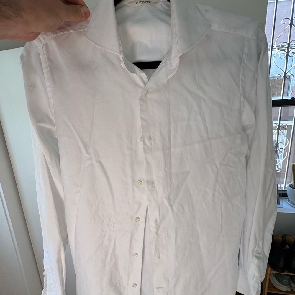 Suitsupply Crisp White Dress Shirt